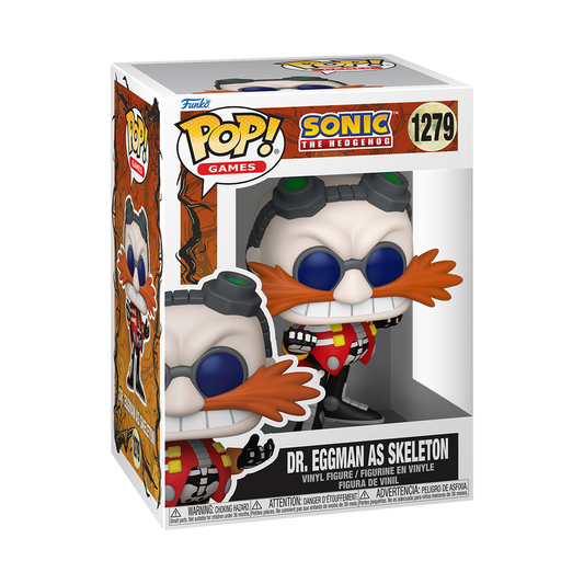 Funko Pop - Sonic the Hedgehog - Dr. Eggman as Skeleton
