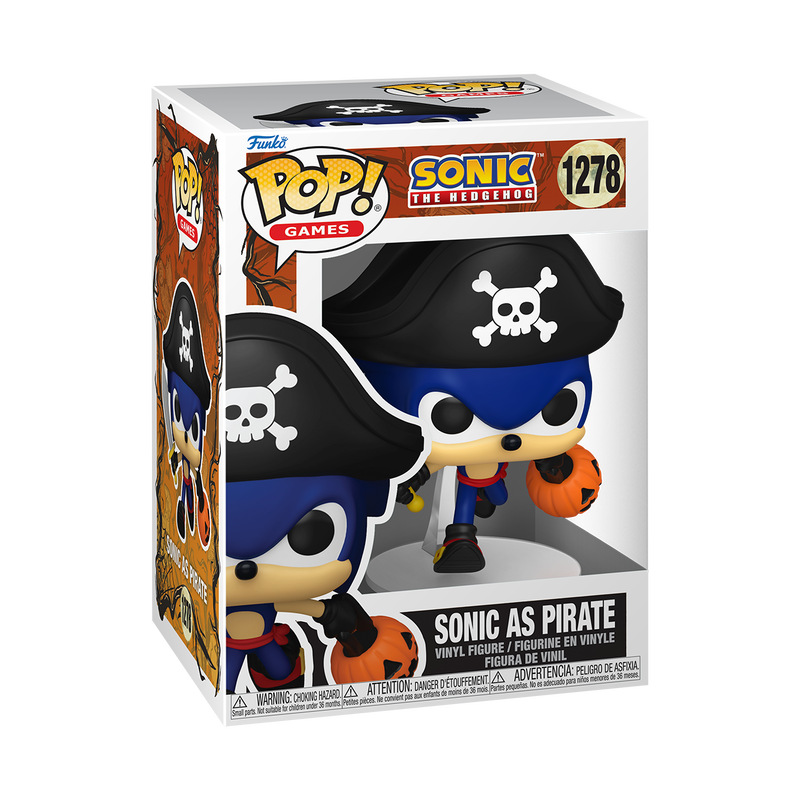 Funko Pop - Sonic the Hedgehog - Sonic as Pirate