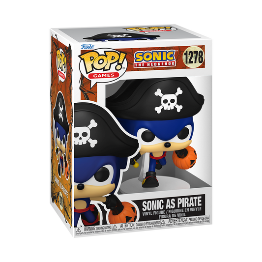 Funko Pop - Sonic the Hedgehog - Sonic as Pirate