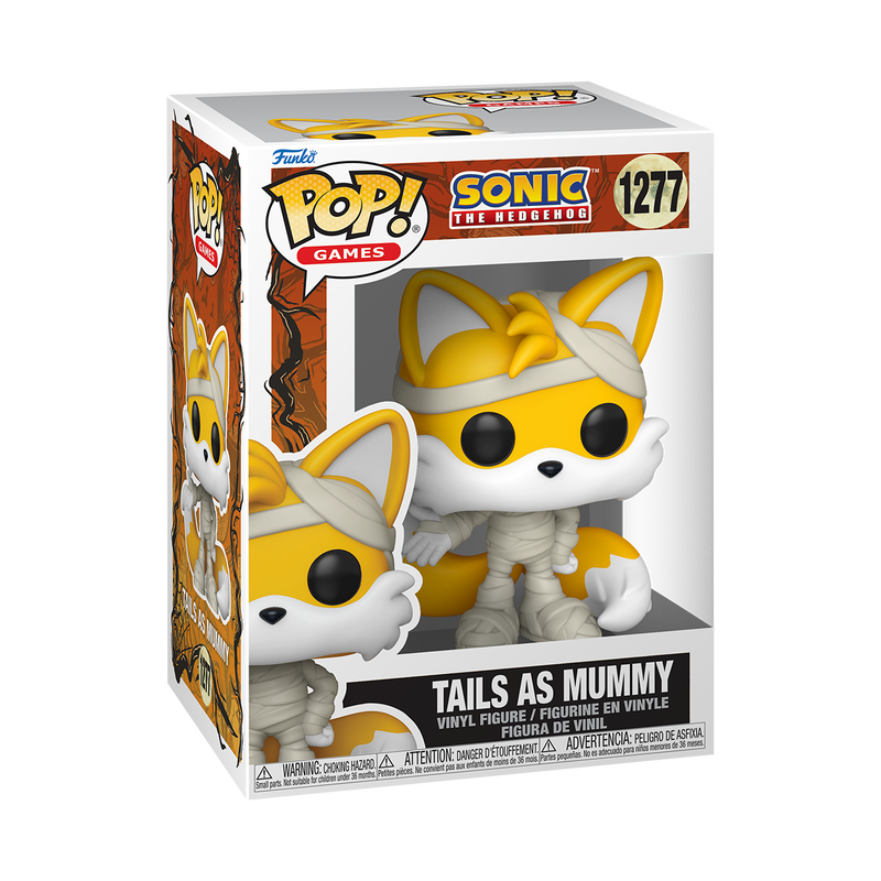 Funko Pop - Sonic the Hedgehog - Tails as Mummy