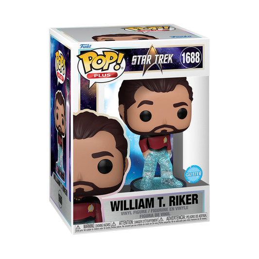 Funko Pop - Star Trek - William T. Riker (Glitter)