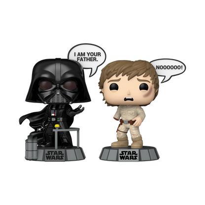 Funko Pop - Star Wars - Darth Vader & Luke Skywalker (2 Pack)
