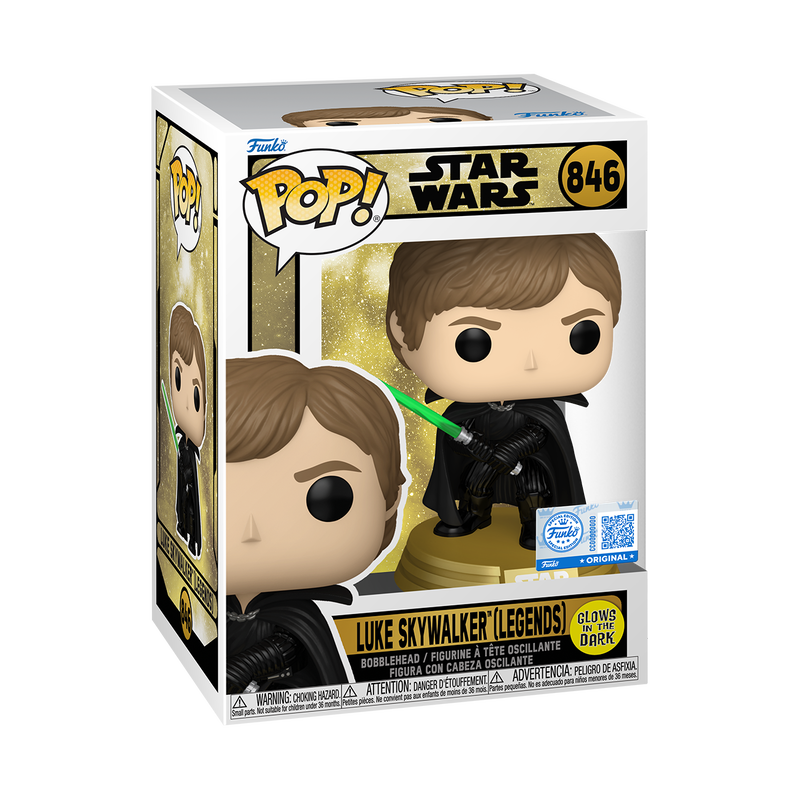 Funko Pop - Star Wars - Luke Skywalker Legends GITD (Special Edition)