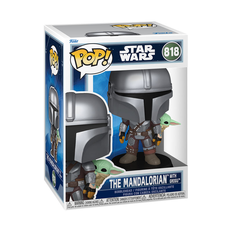 Funko Pop - Star Wars The Mandalorian and Grogu - The Mandalorian with Grogu