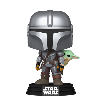 Funko Pop - Star Wars The Mandalorian and Grogu - The Mandalorian with Grogu