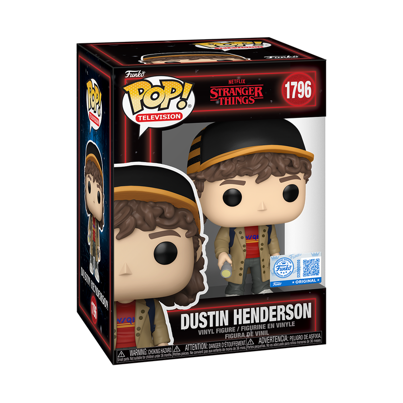 Funko Pop - Stranger Things - Dustin Henderson (Special Edition)