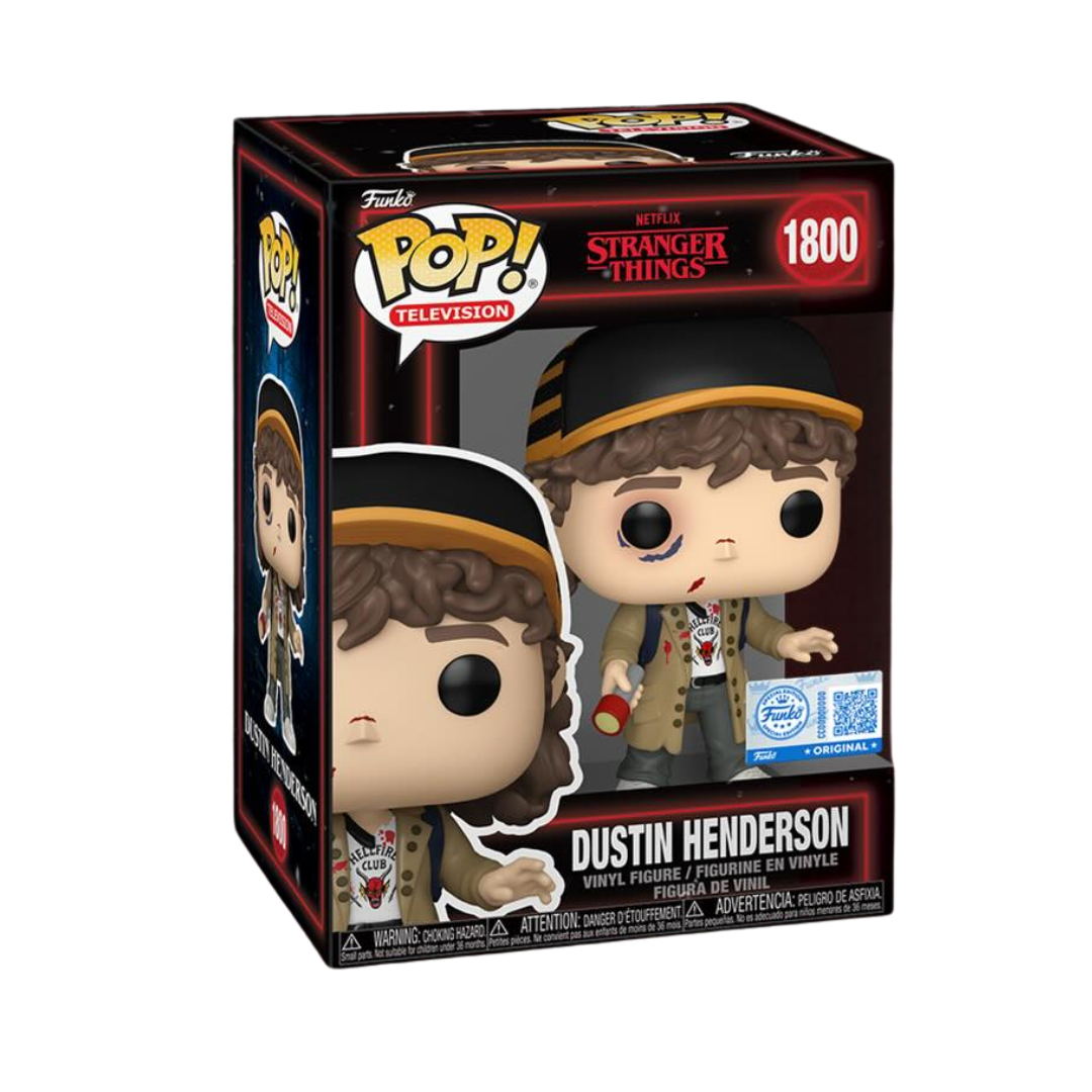 Funko Pop - Stranger Things - Dustin Henderson (Special Edition)