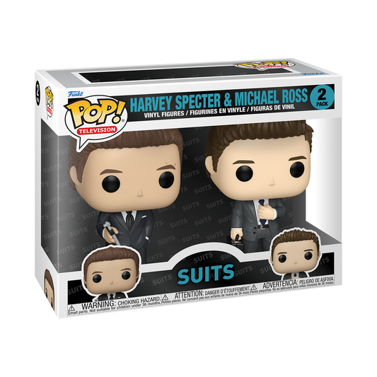 Funko Pop - Suits - Harvey Specter & Michael Ross (2 Pack)