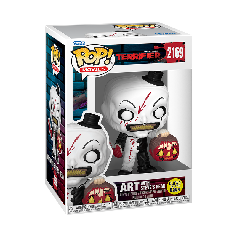 Funko Pop - Terrifier - Art with Steve's Head (GITD)
