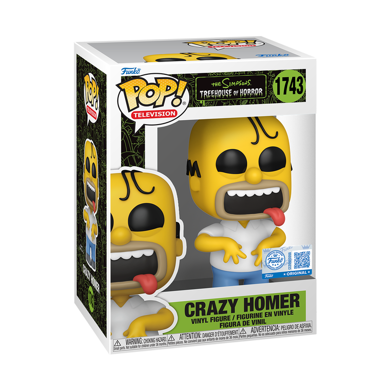 Funko Pop - The Simpsons - Treehouse of horror - Crazy Homer (Special Edition)