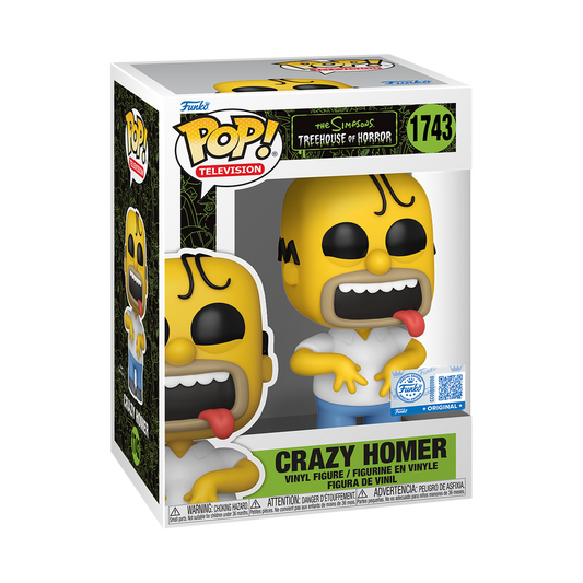 Funko Pop - The Simpsons - Treehouse of horror - Crazy Homer (Special Edition)