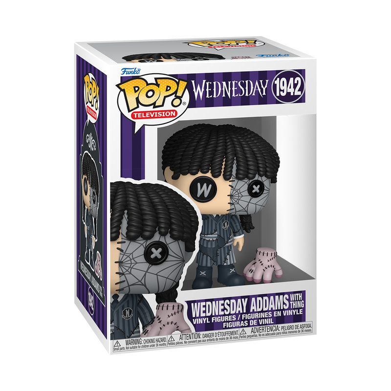 Funko Pop - Wednesday - Patchwork Wednesday Addams with Thing