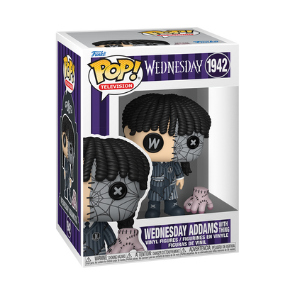 Funko Pop - Wednesday - Patchwork Wednesday Addams with Thing