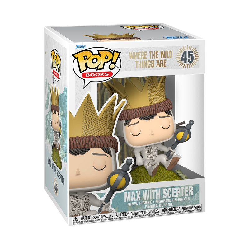 Funko Pop - Where the Wild Things Are - Max with Scepter