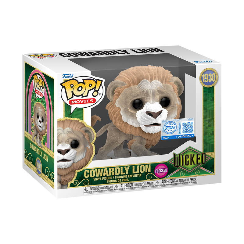 Funko Pop - Wicked - Cowardly Lion Flocked (Special Edition)