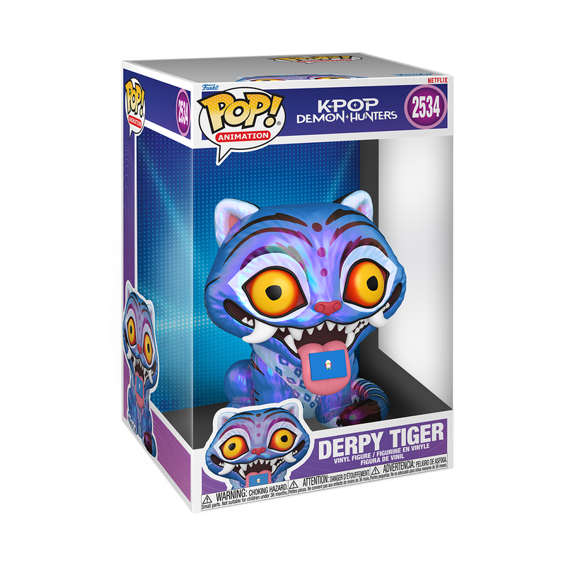 Funko Pop 10'' - K-Pop Demon-Hunters - Derpy Tiger