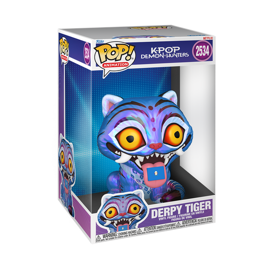 Funko Pop 10'' - K-Pop Demon-Hunters - Derpy Tiger