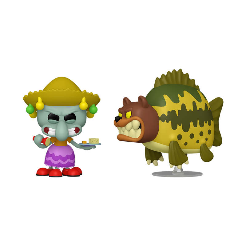  Funko Pop 2 Pack - Spongebob Squarepants - Squidward & Sea Bear
