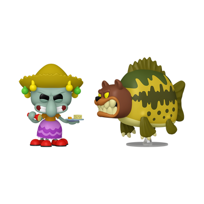  Funko Pop 2 Pack - Spongebob Squarepants - Squidward & Sea Bear