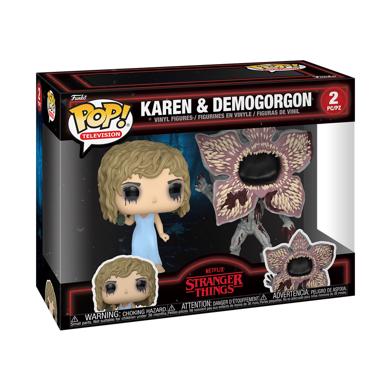 Funko Pop 2 Pack - Stranger Things - Karen & Demogorgon