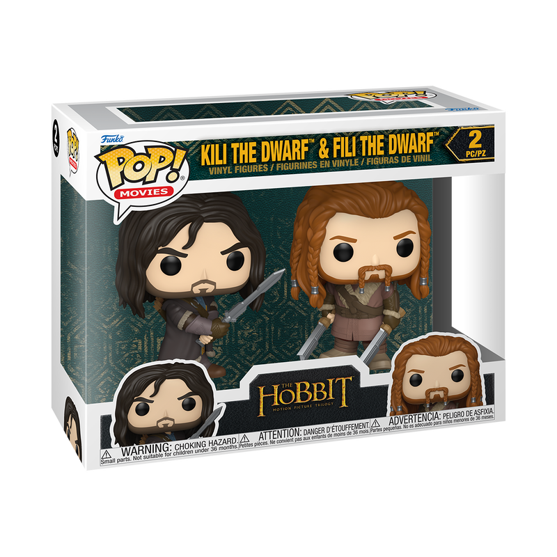 Funko Pop 2 Pack - The Hobbit - Kili the Dwarf & Fili the Dwarf
