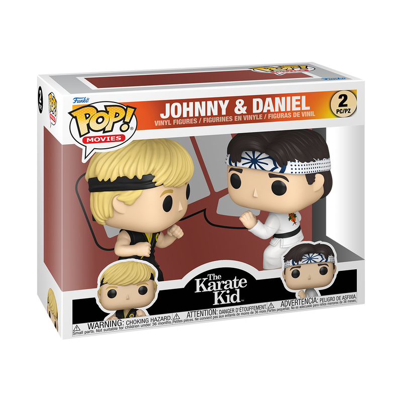 Funko Pop 2 Pack - The Karate Kid - Johnny & Daniel