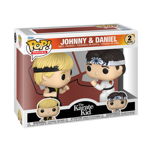 Funko Pop 2 Pack - The Karate Kid - Johnny & Daniel