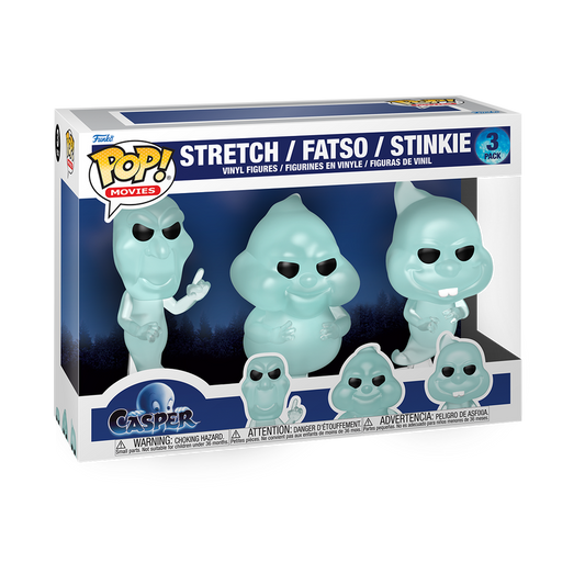 Funko Pop 3 Pack - Disney - Casper - Stretch/ Fatso/ Stinkie