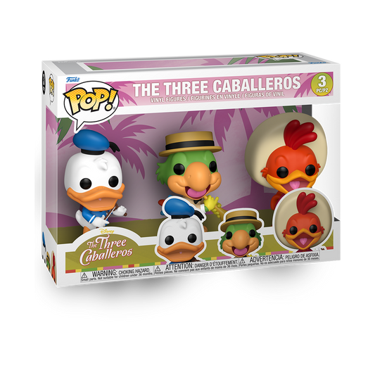 Funko Pop 3 Pack - Disney - The Three Caballeros