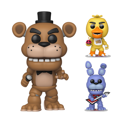 Funko Pop 3 Pack - Five Nights at Freddy's - Freddy with Bonnie & Chica