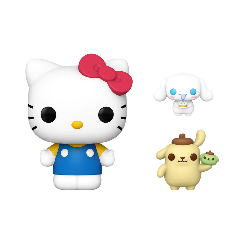 Funko Pop 3 Pack - Hello Kitty and Friends - Hello Kitty with Cinnamoroll & Pompompurin