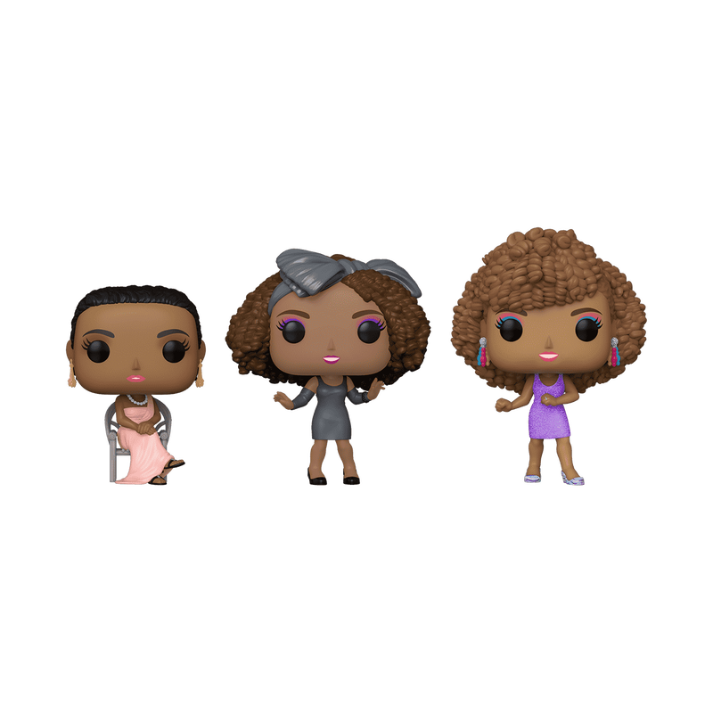  Funko Pop 3 Pack - Icons - Whitney Houston (Diamond)