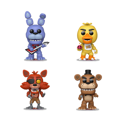 Funko Pop 4 Pack - Five Nights at Freddy's - Freddy / Bonnie / Chica / Foxy