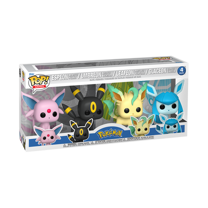 Funko Pop 4 Pack - Pokémon - Espeon / Umbreon / Leafeon / Glaceon
