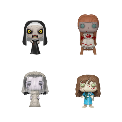Funko Pop 4 Pack - Warner Brothers Horror - The Nun / Annabelle / La Llorona / Regan