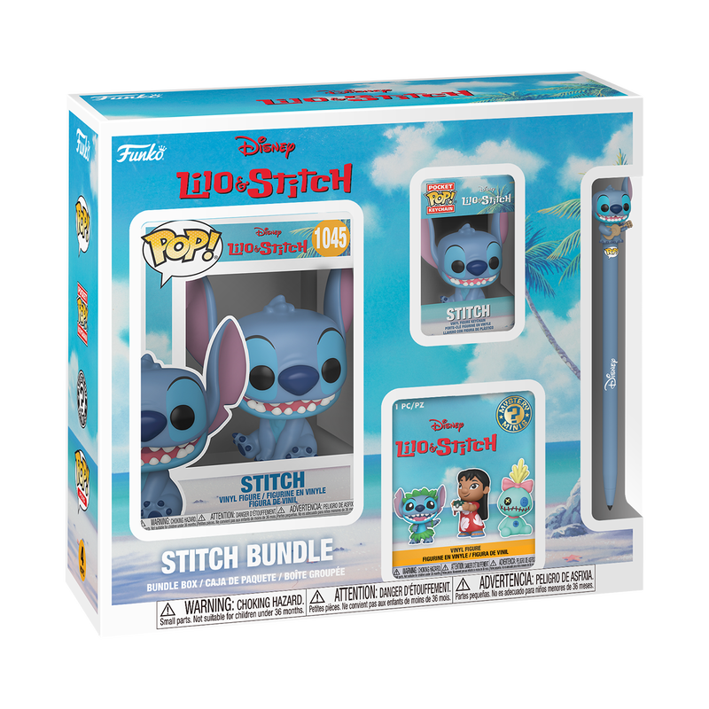 Funko Pop 4 Pack Bundle - Disney - Lilo & Stitch
