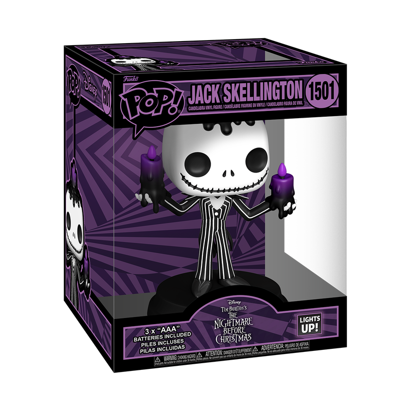Funko Pop 6'' - Disney - The Nightmare Before Christmas - Jack Skellington (Lights Up)