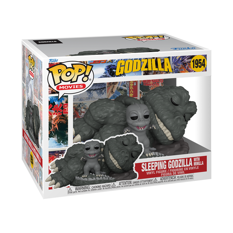  Funko Pop 6'' - Godzilla - Sleeping Godzilla with Minilla