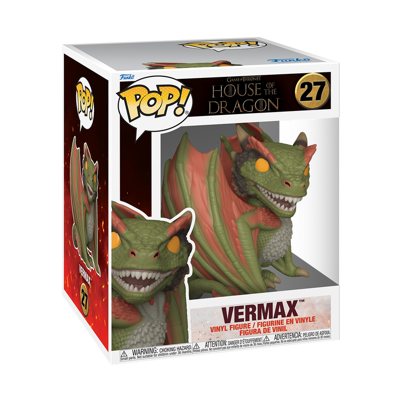 Funko Pop 6'' - House of the Dragon - Vermax