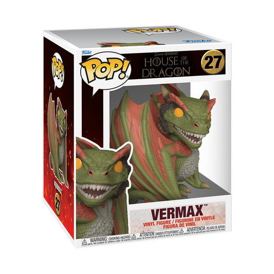 Funko Pop 6'' - House of the Dragon - Vermax