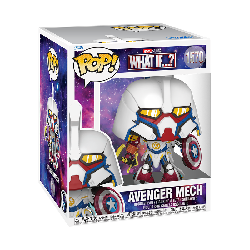  Funko Pop 6'' - Marvel - What If... - Avenger Mech