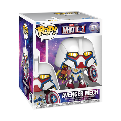  Funko Pop 6'' - Marvel - What If... - Avenger Mech