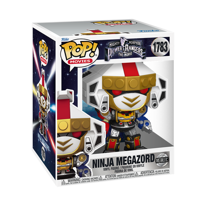 Funko Pop 6'' - Mighty Morphin Power Rangers: The Movie - Ninja Megazord (Metallic)