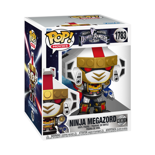 Funko Pop 6'' - Mighty Morphin Power Rangers: The Movie - Ninja Megazord (Metallic)