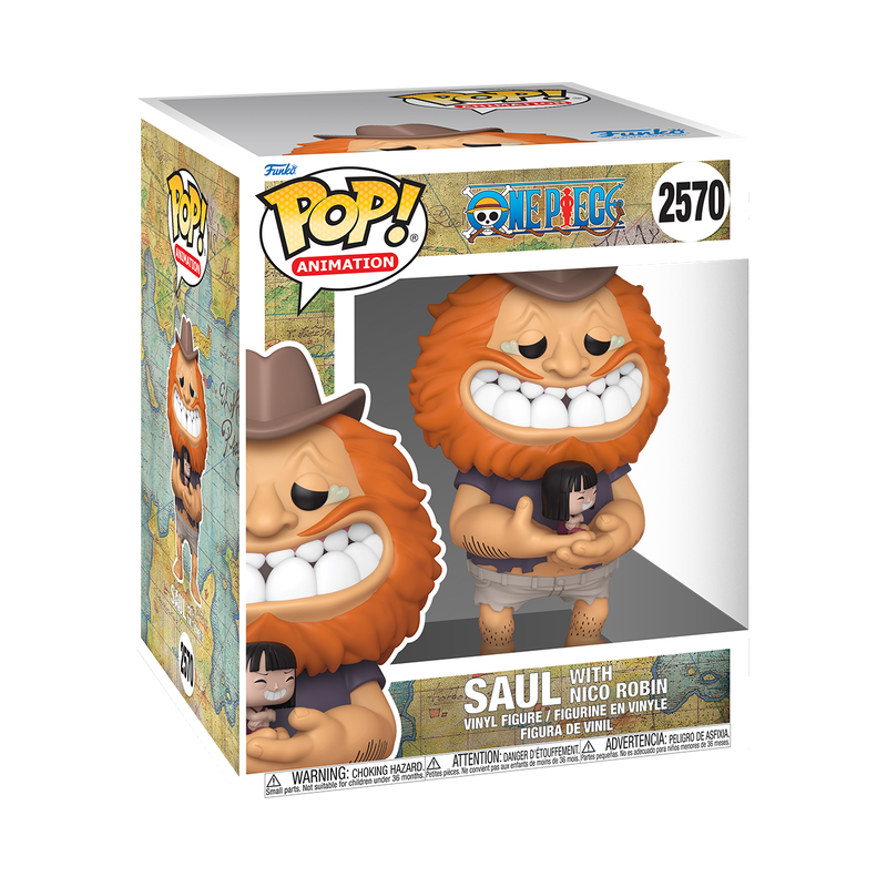 Funko Pop 6'' - One Piece - Saul with Nico Robin