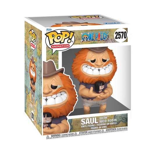 Funko Pop 6'' - One Piece - Saul with Nico Robin
