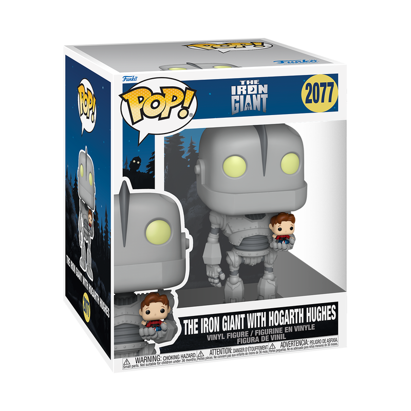 Funko Pop 6'' - The Iron Giant - The Iron Giant with Hogarth Hughes