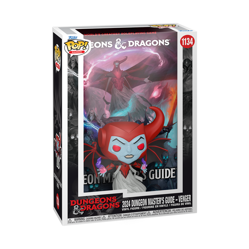 Funko Pop Cover - Dungeons & Dragons - 2024 Dungeon Master's Guide Venger