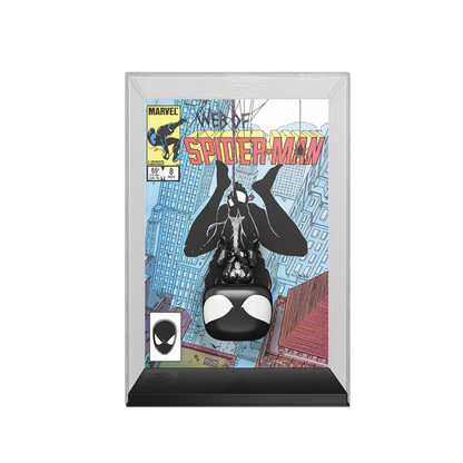 Funko Pop Covers - Marvel - Web of Spider-Man - Black Suit Spider-Man 