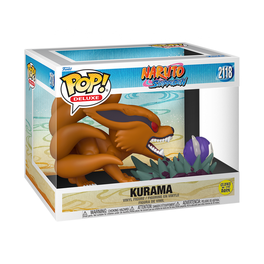  Funko Pop Deluxe - Naruto Shippuden - Kurama (GITD)